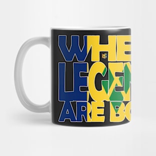 St Vincent Flag - Where Legends Are Born - Soca Mode Mug